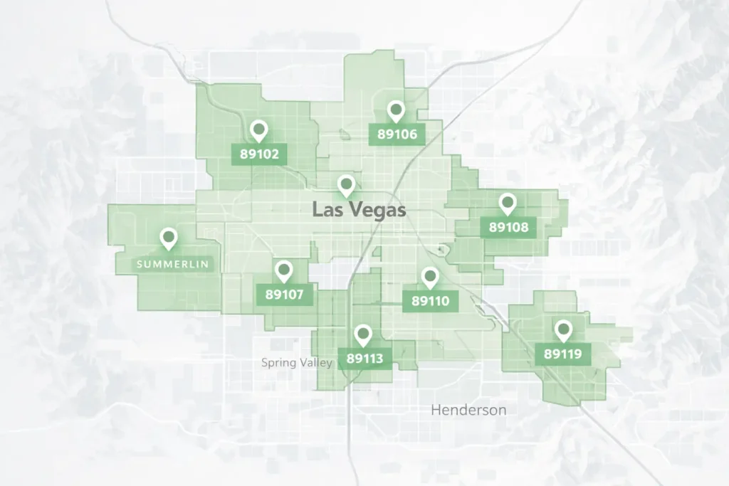 CenturyLink Internet Service Areas in Las Vegas, NV
