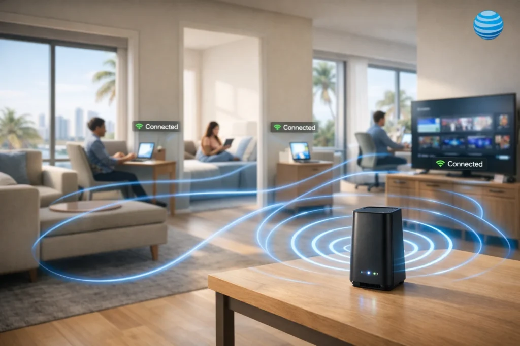 AT&T Fiber Internet in Florida – Whole Home Wi-Fi Coverage