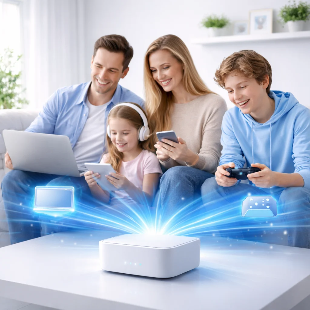 High Speed Home WiFi for Families with Multiple Devices