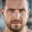 a man with brown beared