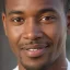 a smiling black man
